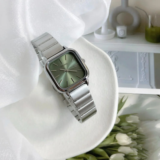 Orologio da donna di lusso Orologio da polso al quarzo da donna con cintura in acciaio alla moda delle migliori marche Montre Femme Bellissimi regali Orologi da donna di lusso