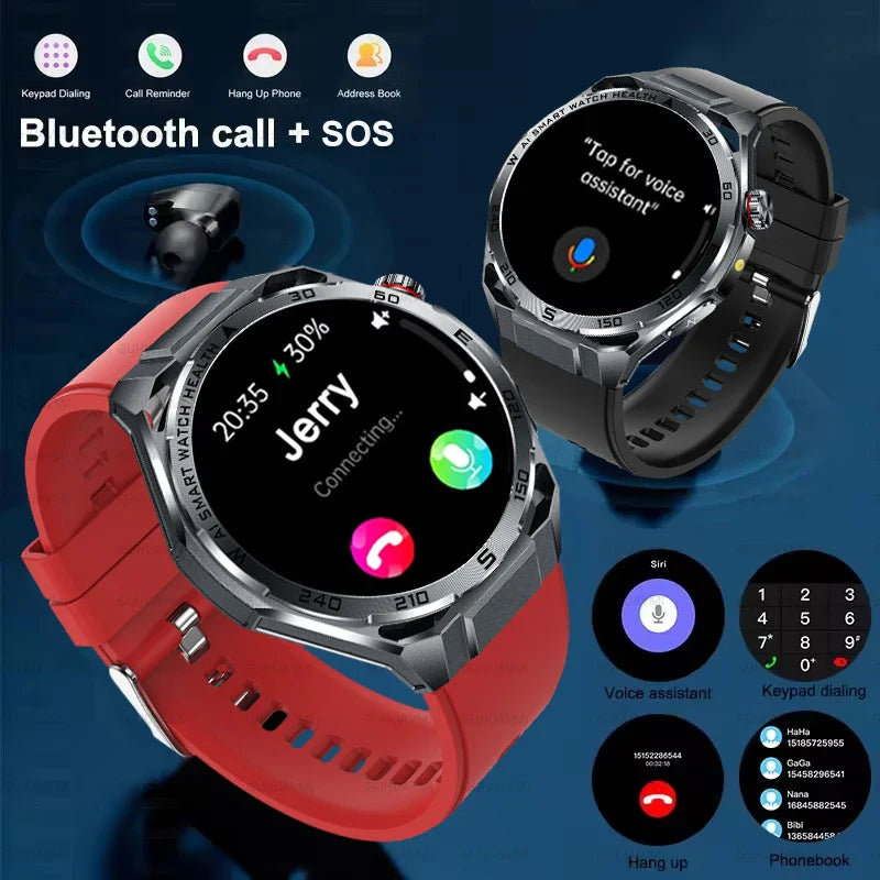 Nuovo Smartwatch 2026 con Analisi del Grasso Corporeo ECG+PPG, Acido Urico, Pressione Sanguigna, Ossigeno nel Sangue, Chiamate Bluetooth, Orologio Sportivo Intelligente per Uomini e Donne