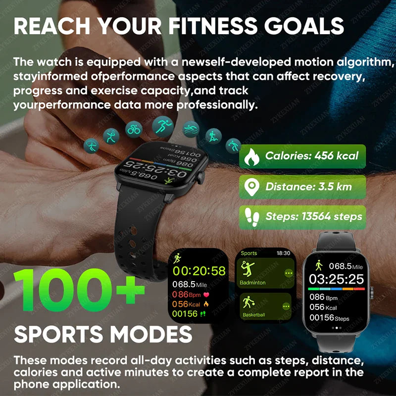 Per Xiaomi Watch 5 Smart Watch da uomo HD AMOLED schermo frequenza cardiaca chiamate Bluetooth localizzazione GPS Smartwatch sportivo impermeabile da donna