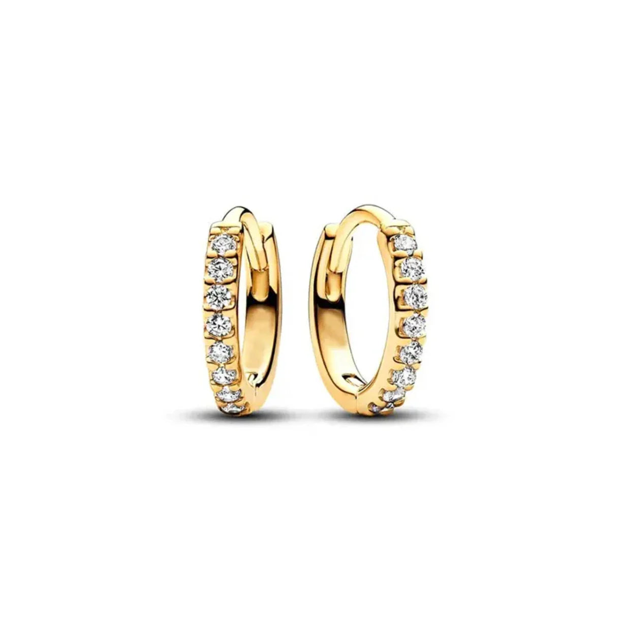 Orecchini in Argento Puro 925 con Zirconi a Forma di Cuore, Stella, Luna e Cerchio, Gioielli per Donne, Regalo per Compleanno, Festa della Mamma, Accessori