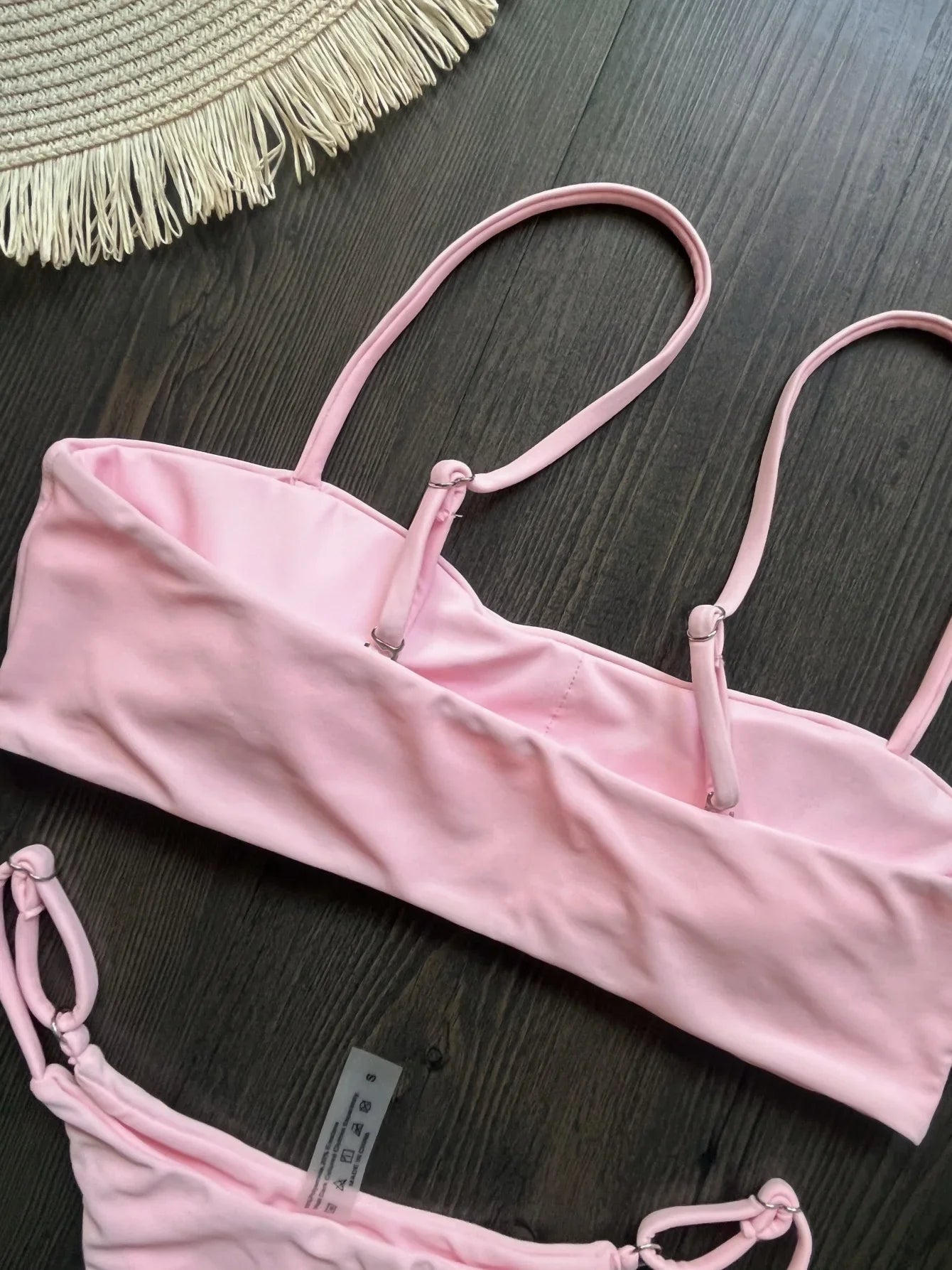 2025 Diamante Bikini Donne Sexy Costume Da Bagno A Fascia Biquini Push Up Costumi Da Bagno Femminile Lucido Costumi da Bagno Floreale Tuta Beachwear