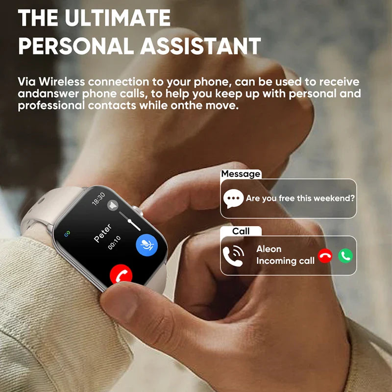Per Xiaomi Watch 5 Smart Watch da uomo HD AMOLED schermo frequenza cardiaca chiamate Bluetooth localizzazione GPS Smartwatch sportivo impermeabile da donna