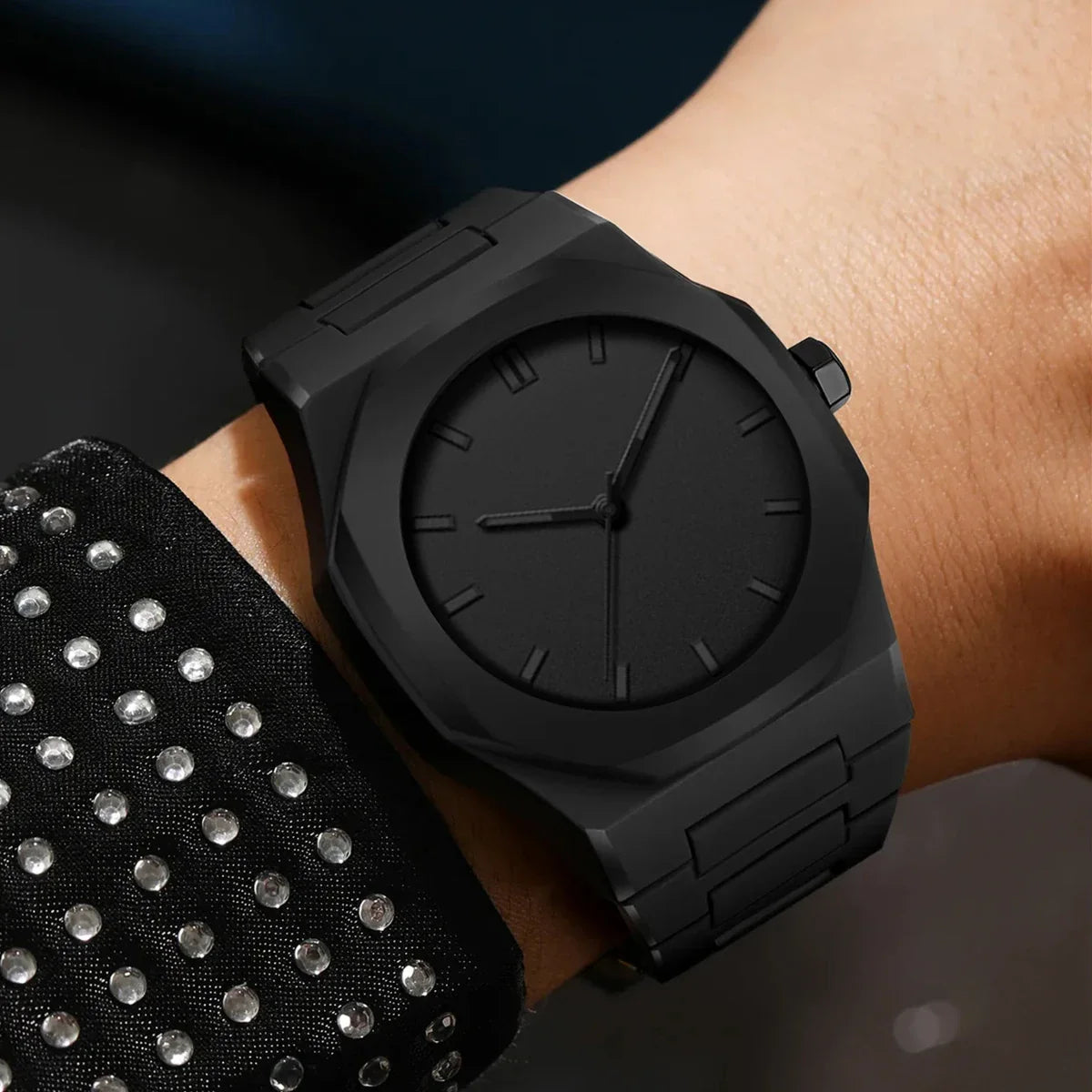 VA VA VOOM Orologio creativo da uomo di marca Moda Silicone Nero Business Style Arabo Digitale Creativo Militare Orologi sportivi al quarzo