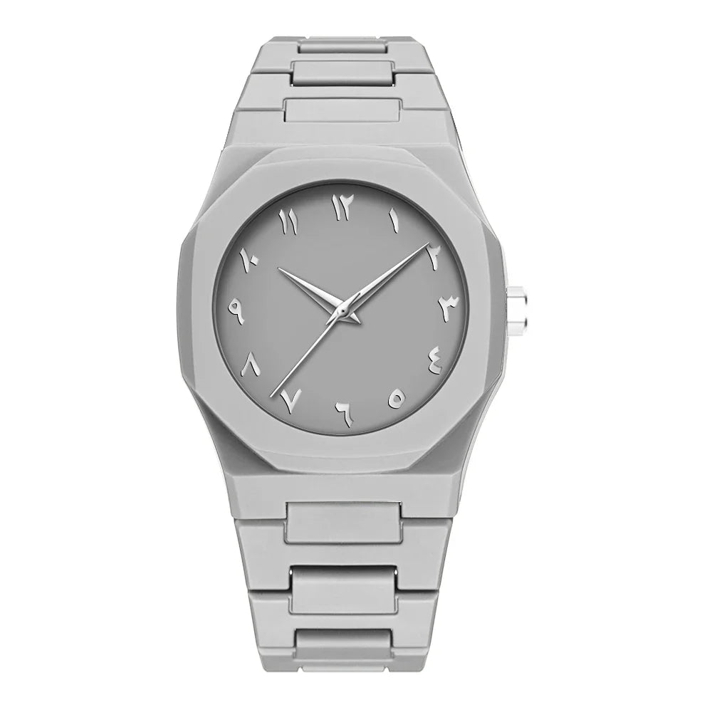 VA VA VOOM Orologio creativo da uomo di marca Moda Silicone Nero Business Style Arabo Digitale Creativo Militare Orologi sportivi al quarzo