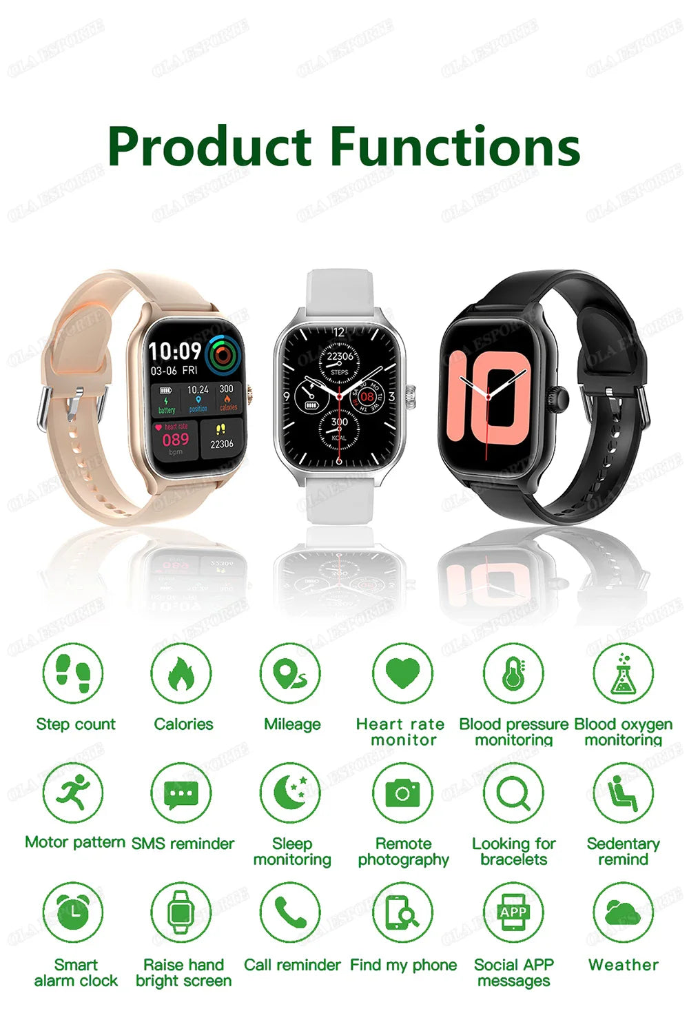 Smartwatch 2025 per Android e iOS, Schermo a Colori da 2,01 Pollici, Risposta alle Chiamate Bluetooth, Orologio Fitness Tracker per Donne e Uomini