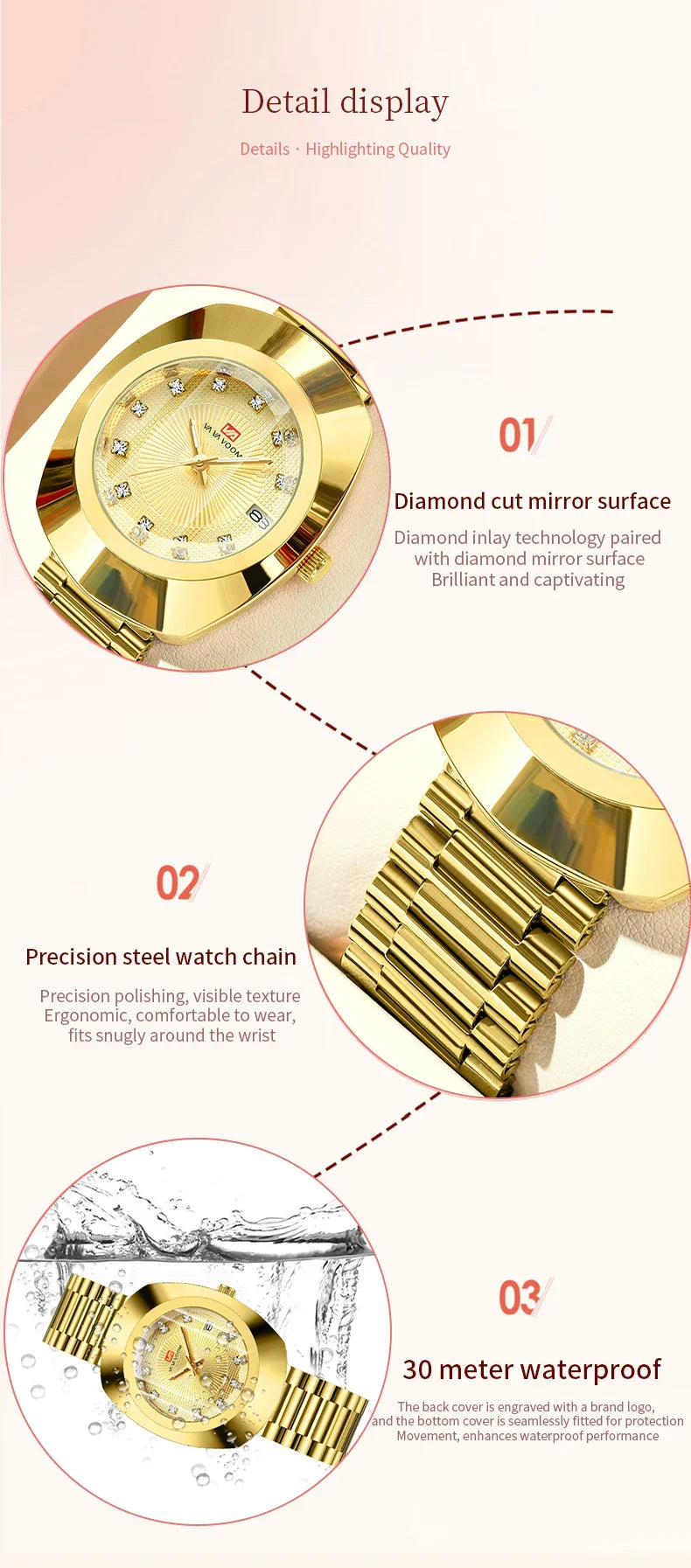 2024 nuove donne orologio ovale 34mm movimento al quarzo in acciaio inossidabile marchio di lusso acqua diamante oro nero vestito casual orologio da banchetto