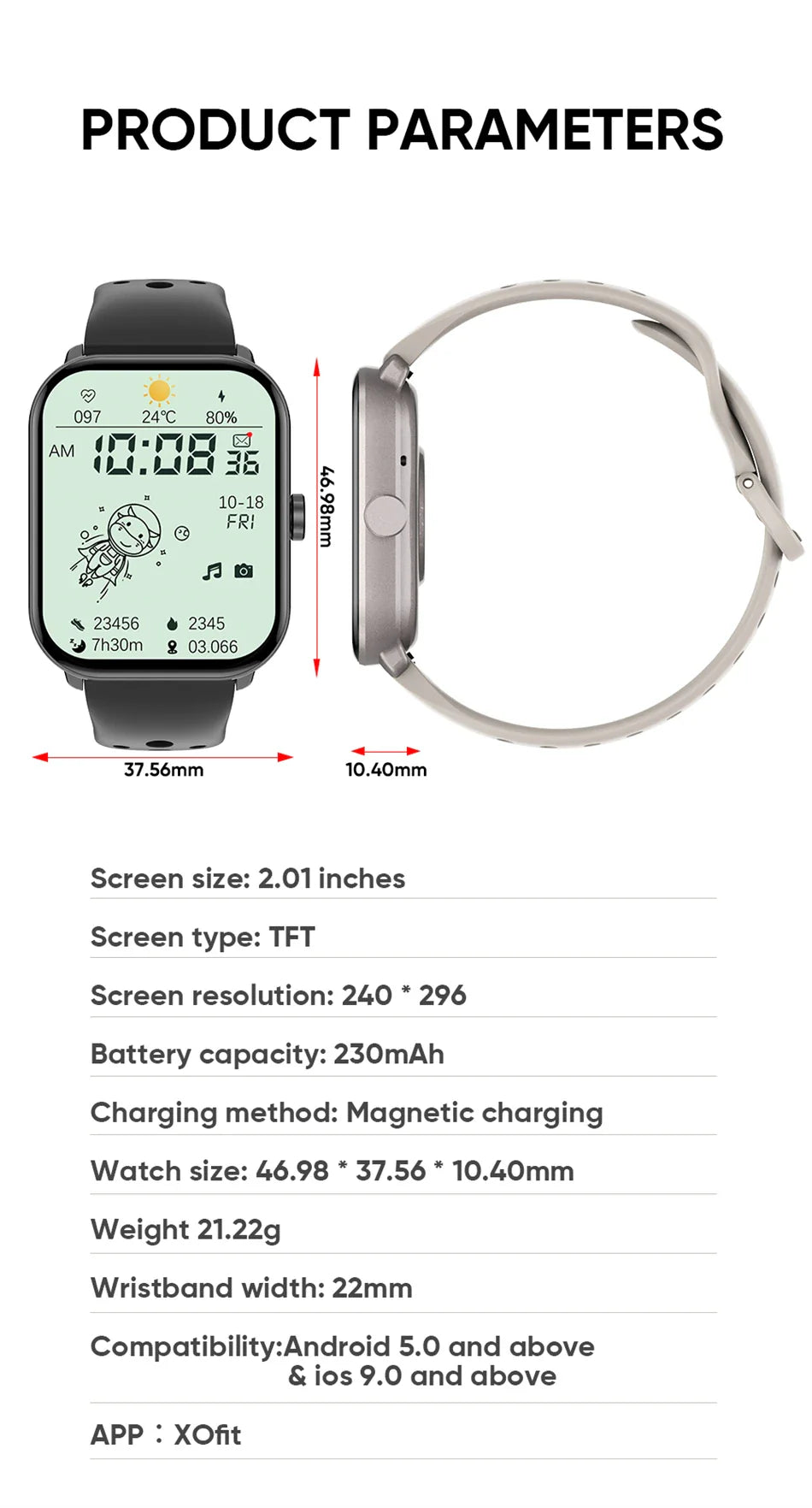 Per Xiaomi Watch 5 Smart Watch da uomo HD AMOLED schermo frequenza cardiaca chiamate Bluetooth localizzazione GPS Smartwatch sportivo impermeabile da donna