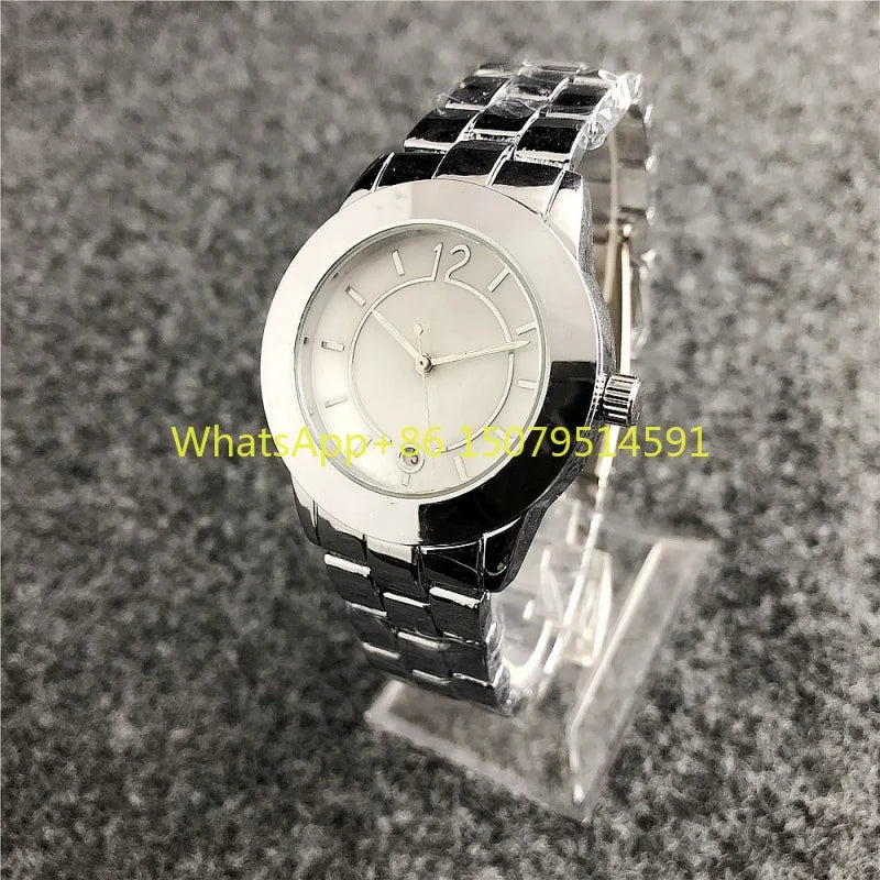 Nuovi Orologi da Donna di Lusso, Moda, Calendario, Acciaio Inossidabile, Quarzo, Orologi da Polso da Donna, Reloj Mujer, Best Seller, Montre