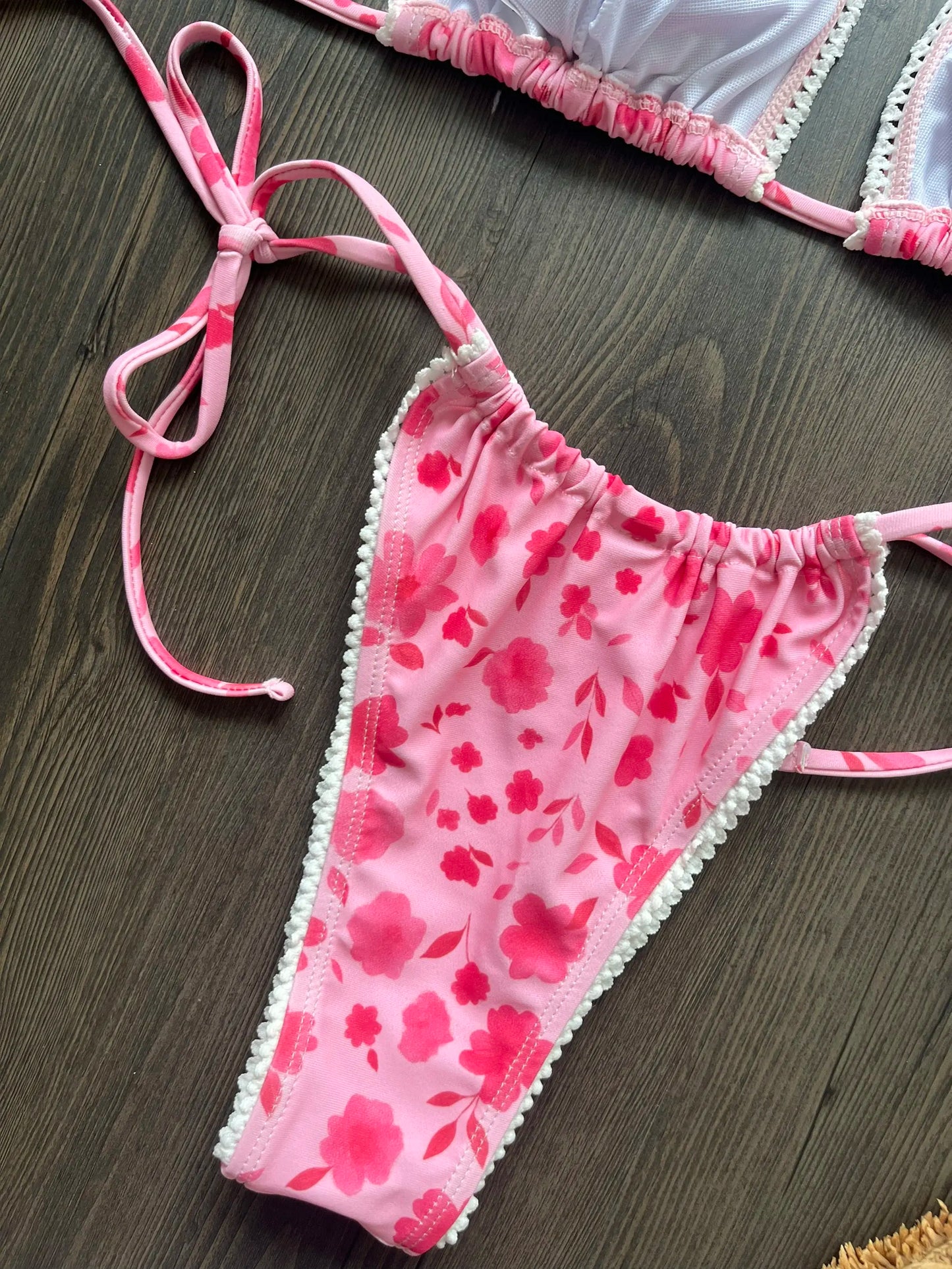 Micro Bikini Push Up Costumi da bagno donna 2025 Costumi da bagno femminili sexy Bikini brasiliano Perizoma Biquini Costumi da bagno Stampa Beachwear
