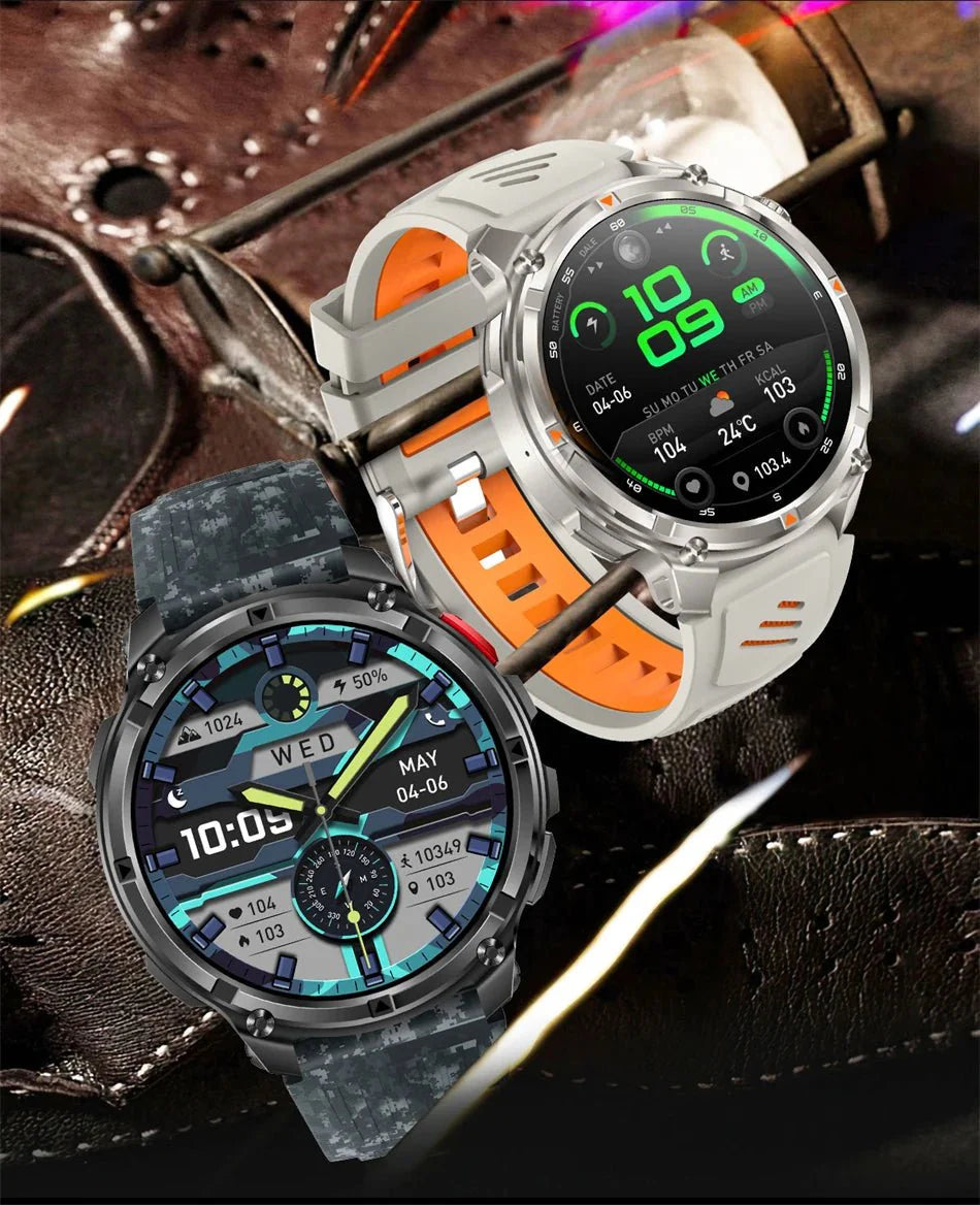 Nuovo T-Rex3 Ultra 1100mAh Batteria Smart Watch GPS Track Bussola IP69K Impermeabile Sport tracker All'aperto Militare Smartwatch