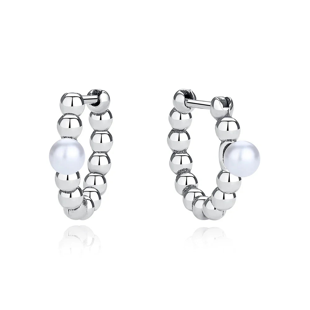 Orecchini Originali in Argento Sterling 925, Modello 2026, a Perno e a Cerchio con Cristalli, per Donna, in Oro Rosa, con Corona, Cuore, Infinito, Ape, Gioielli