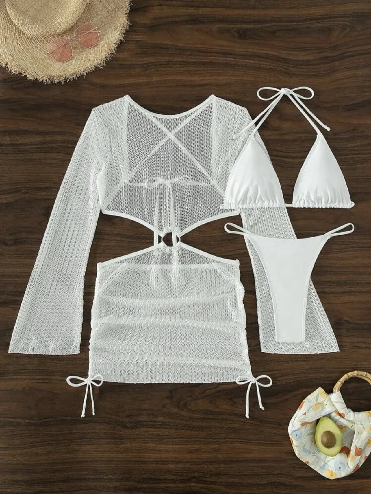 2026 Bikini sexy Costumi da bagno femminili Costumi da bagno a tre pezzi da donna Costumi da bagno da spiaggia Costumi da bagno Bikini brasiliano Set Bagnante da piscina