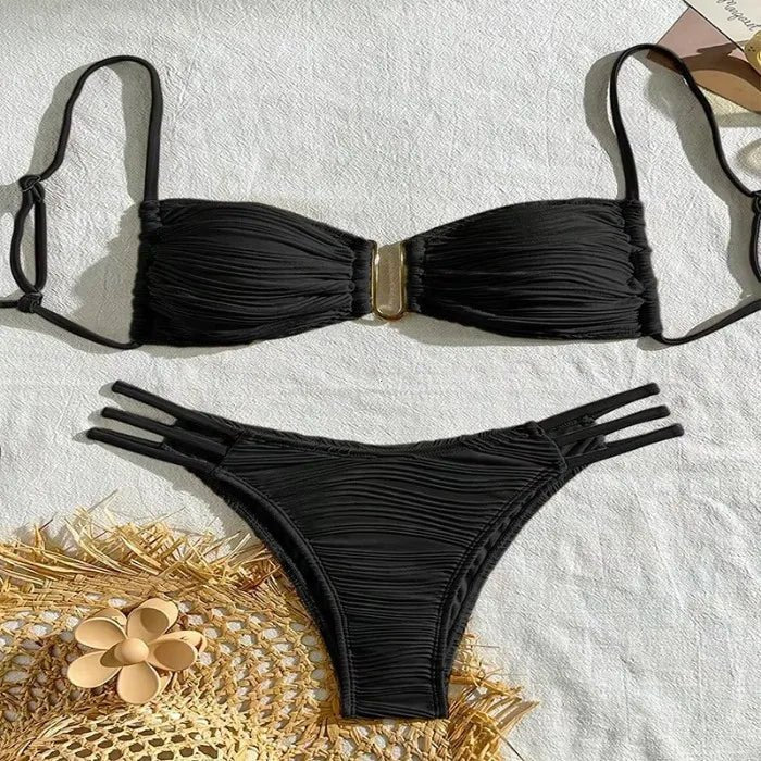 Nuovi Bikini Sexy 2026 Costumi da Bagno Donna Push-Up Abbigliamento da Spiaggia Femminile Set Bikini Brasiliano per Piscina