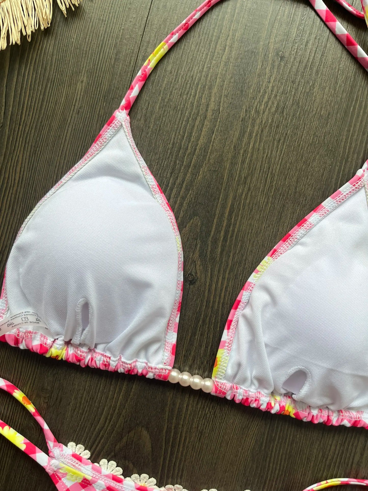 Micro Bikini 2025 Costume da bagno donna sexy Costumi da bagno Perizoma femminile Bikini Set Biquini Costume da bagno Stampa Costumi da bagno Beachwear