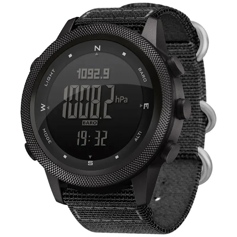 NORTH EDGE APACHE-46 Orologio digitale da uomo Sport all'aria aperta Corsa Nuoto Orologi sportivi all'aria aperta Altimetro Barometro Bussola WR50M