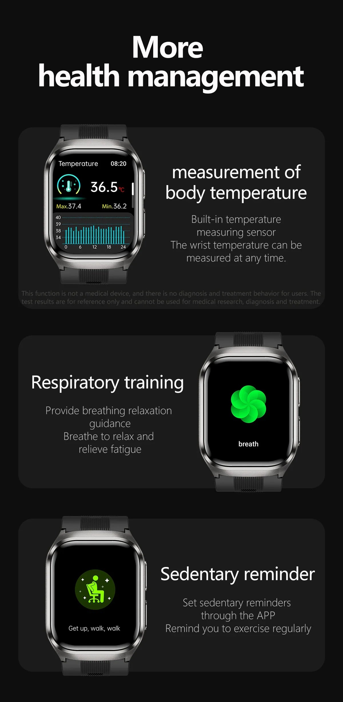 2026 Nuovo aggiornamento AI diagnostico Airbag pressione sanguigna precisa salute SmartWatch acido urico ECG lipidi nel sangue Smartwatch uomo donna
