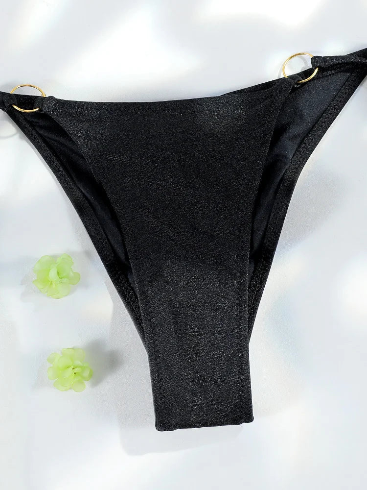 Miyouj Nuovi Bikini Stampati Costumi da bagno Donna Costume da bagno sexy Fasciatura Bikini Set 2024 Beachwear String Costumi da bagno Micro Biquinis