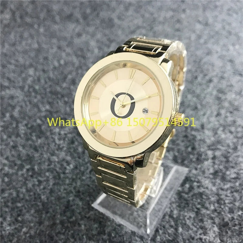 Nuovi Orologi da Donna di Lusso, Moda, Calendario, Acciaio Inossidabile, Quarzo, Orologi da Polso da Donna, Reloj Mujer, Best Seller, Montre