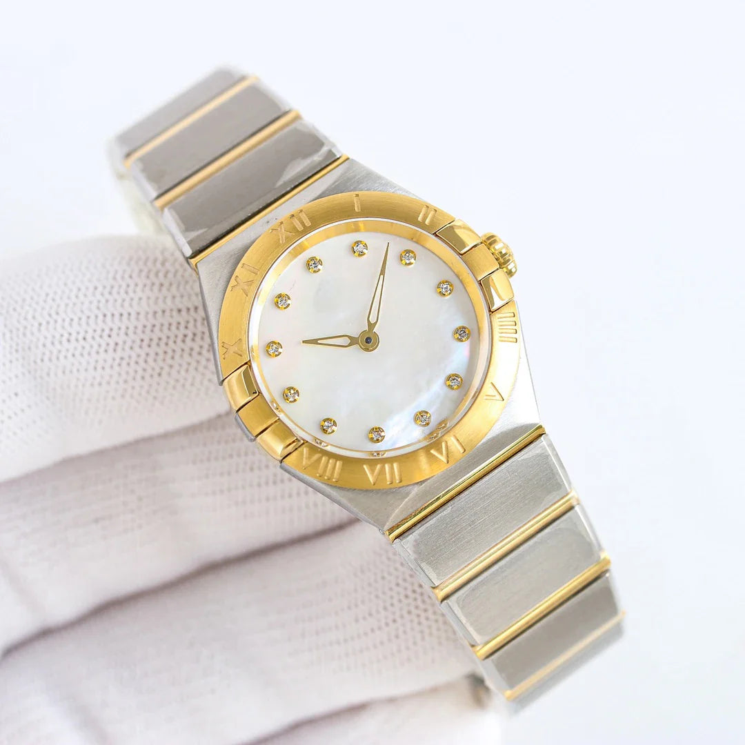 Orologio da Polso da Donna di Lusso al Quarzo, Elegante Orologio da Polso di Design Impermeabile con Data, Orologi da Donna al Quarzo 2026