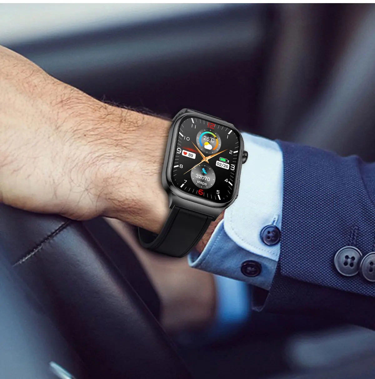 2026 Nuovo Misurazione Accurata Salute Smart Watch ECG + PPG Acido Urico Pressione Sanguigna Lipidi Nel Sangue Chiamata BT Smartwatch Per Le Donne Degli Uomini