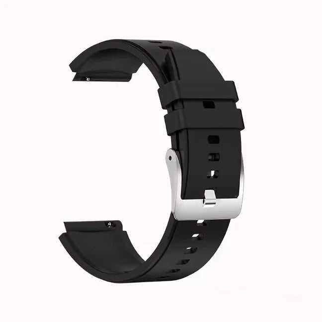 2025 Uomini Schermo AMOLED da 1,7 pollici Astuto Della Vigilanza 1000mAh Batteria Frequenza Cardiaca Chiamata Bluetooth NFC GPS Tracker Sport Fitness Orologi Nuovo
