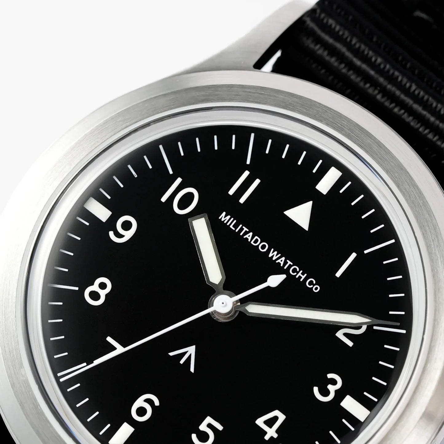 Militado ML14 36mm Orologio VH31 Sweep Secondo Movimento al quarzo Orologio Cristallo di zaffiro Super luminoso BGW9 C3 100m Orologi impermeabili