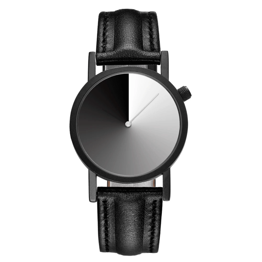 FEB 30TH Walking Men Design orologio Unisex da uomo dal Design creativo 3ATM cinturino in acciaio inossidabile resistente all'acqua