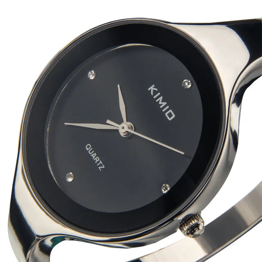 Orologi da polso da donna Moda Feminino Relogio Orologi da polso da donna in acciaio inossidabile Orologio da donna in cristallo di lusso Reloj Mujer