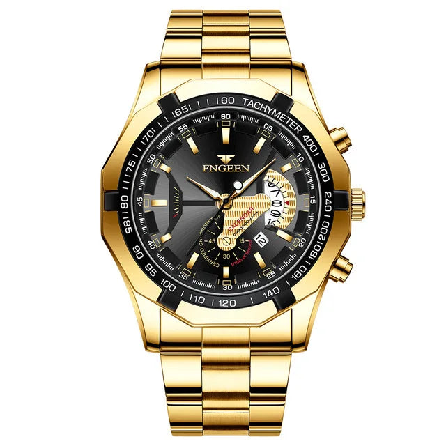 2024 Top Brand di Lusso Orologio di Moda Casual Militare Al Quarzo Sport Orologio Da Polso In Acciaio Pieno Impermeabile Orologio da Uomo Relogio Masculino
