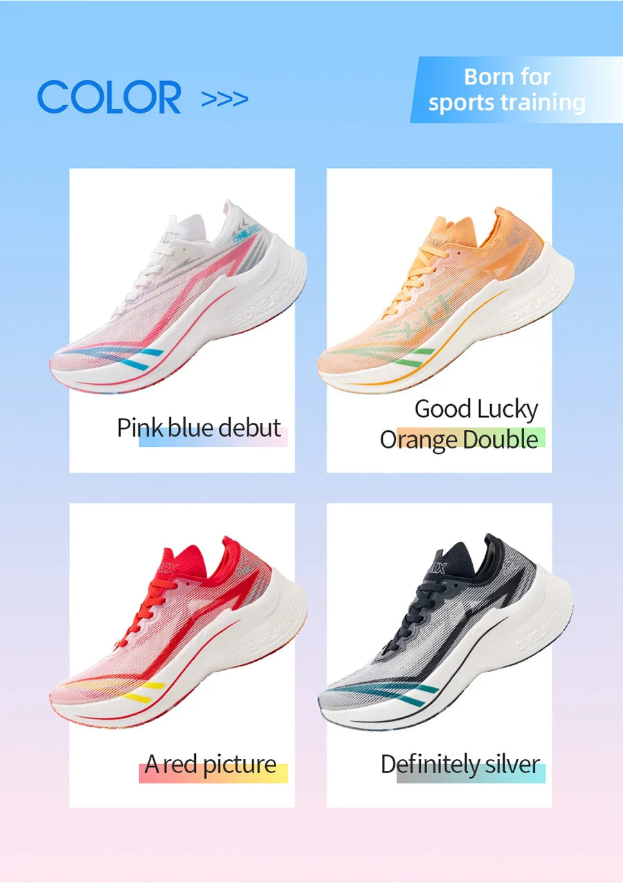 ONEMIX 2026 Tupo Nuove Scarpe da Corsa Marathon con Piastra in Carbonio, Supporto Stabile per Assorbimento degli Urti, Sneakers Ultraleggere con Rimbalzo
