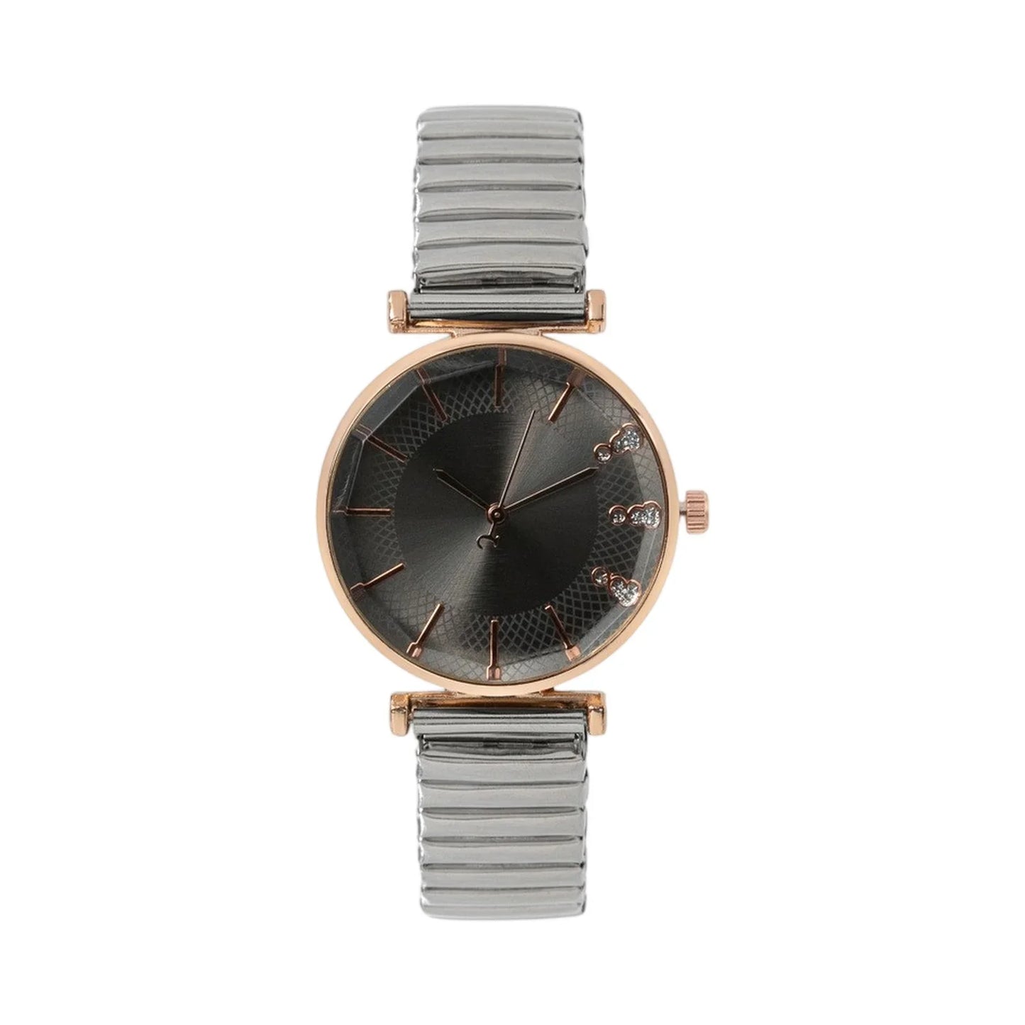 Orologio al quarzo da donna in cristallo semplice blu tesoro di lusso Orologio casual con cinturino elasticizzato in acciaio inossidabile Orologio da donna alla moda