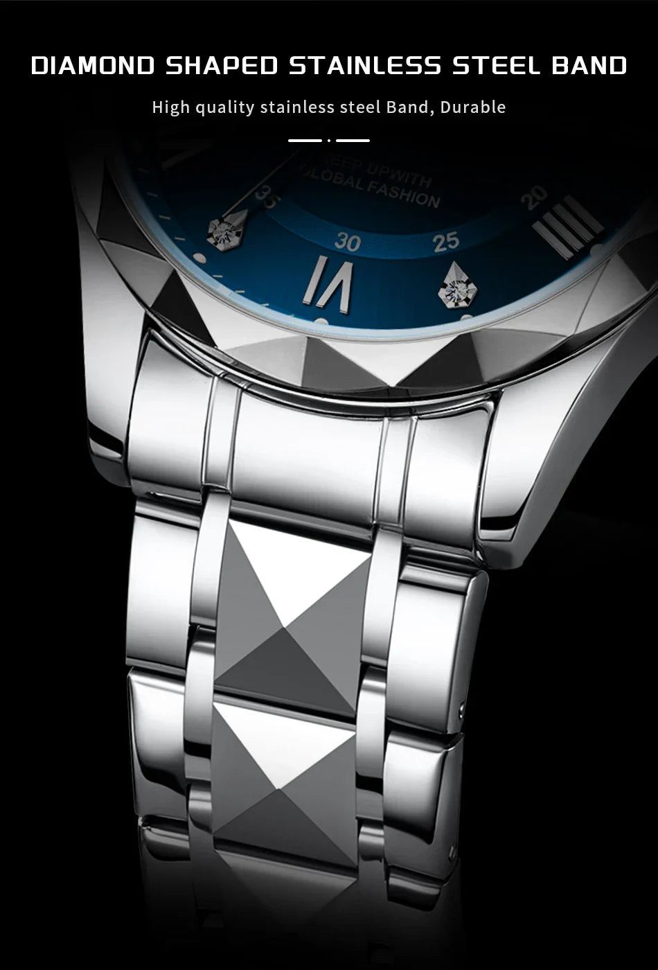 BANGWEI Orologio da donna Orologio di moda classico elegante di lussoBusiness Casual Data Orologi da donna al quarzo luminoso impermeabile in acciaio inossidabile