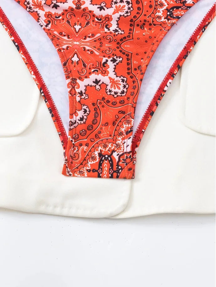 Sexy Push Up Bikini 2024 Costume da bagno donna Due pezzi Costumi da bagno Perizoma femminile Bikini Set Nuoto per costumi da bagno Biquini brasiliano