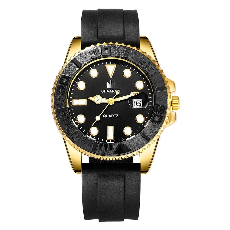 Orologio moda uomo orologio Casual Montre Homme Business Men orologio al quarzo calendario Green Water Wok Ghost Sport orologio da polso da uomo