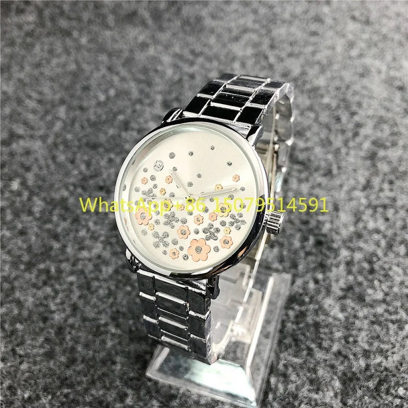 Orologi di Lusso in Cristallo per Donne, Marca di Moda, Orologio al Quarzo con Diamanti per Signore, Orologi da Polso Femminili in Acciaio, Relogio Feminino, Regalo