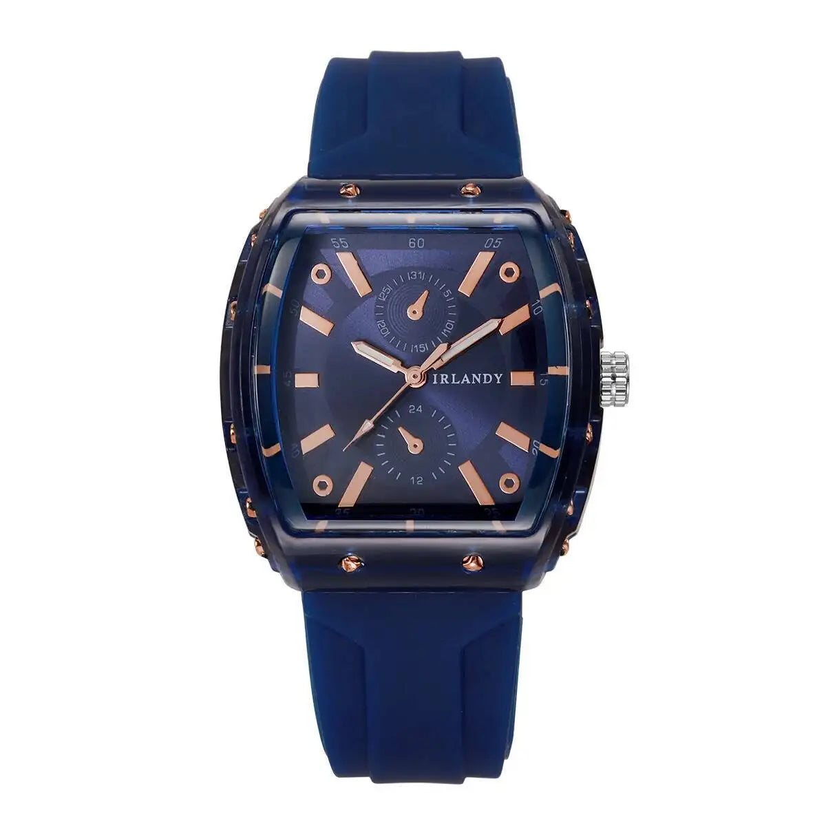 Orologi da donna alla moda Orologi da polso al quarzo da donna con cinturino in silicone casual per ragazze Orologio Reloj Mujer (senza scatola)