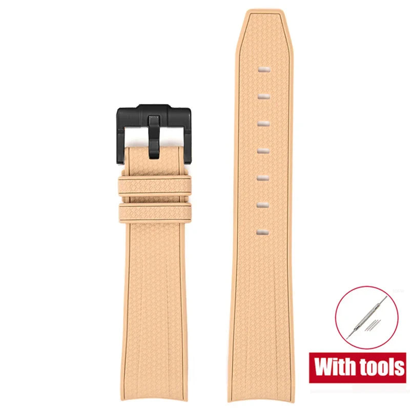 Cinturino in gomma per Swatch X Omega Joint MoonSwatch Cinturino sportivo impermeabile da 20 mm Cinturino con estremità curva in silicone per uomo donna