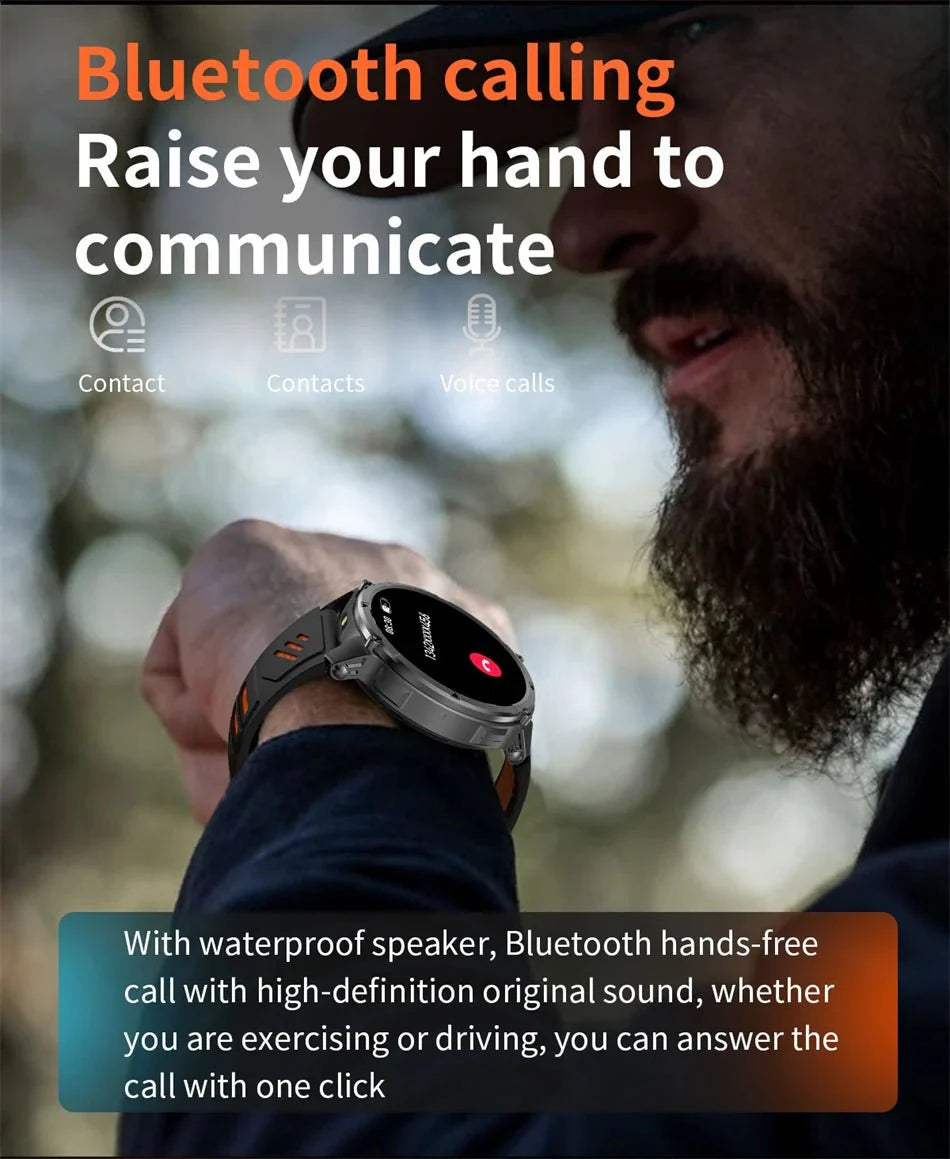 Nuovo T-Rex3 Ultra 1100mAh Batteria Smart Watch GPS Track Bussola IP69K Impermeabile Sport tracker All'aperto Militare Smartwatch