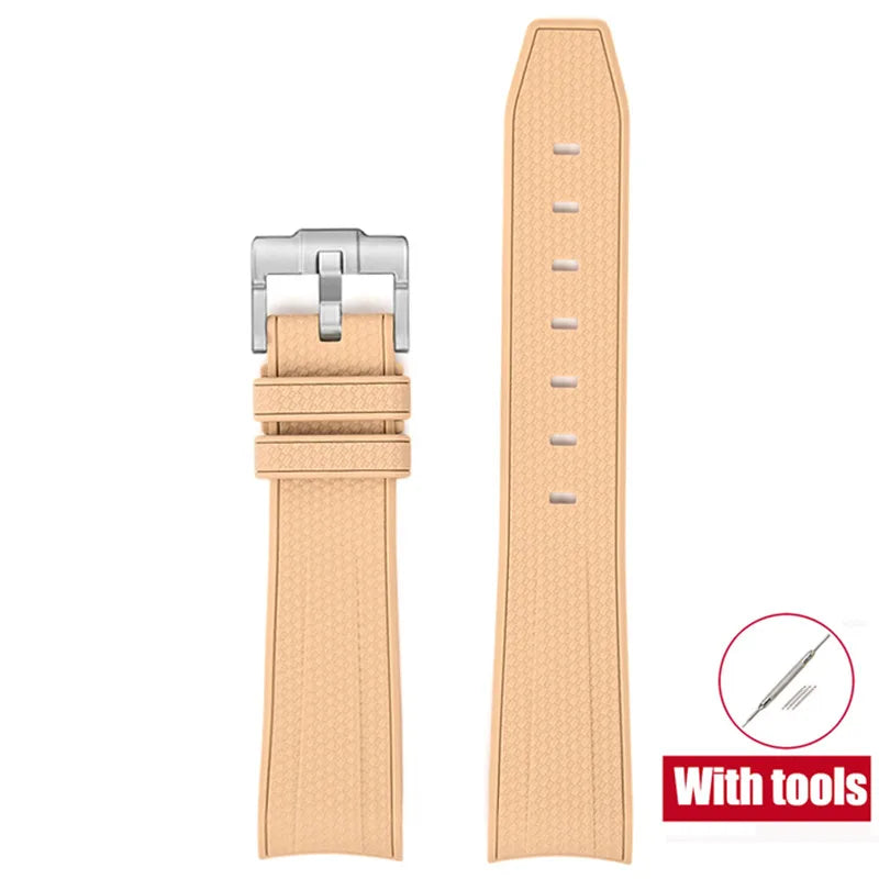 Cinturino in gomma per Swatch X Omega Joint MoonSwatch Cinturino sportivo impermeabile da 20 mm Cinturino con estremità curva in silicone per uomo donna