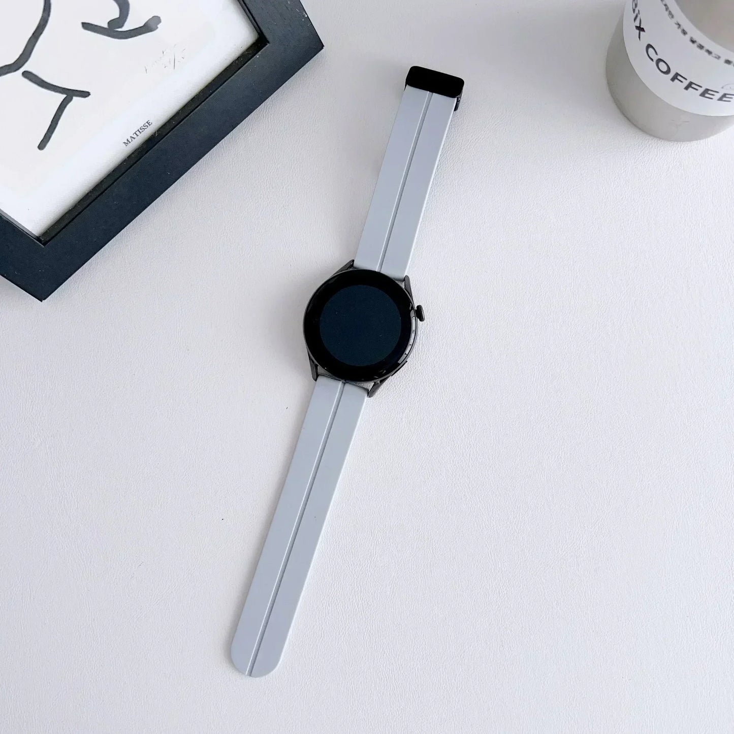 22mm 20mm cinturino magnetico in silicone per Omega X Swatch Joint MoonSwatch cinturino per Xiaomi Watch S4 S3 S2 S1/Huawei GT6Pro GT6 5 4 46