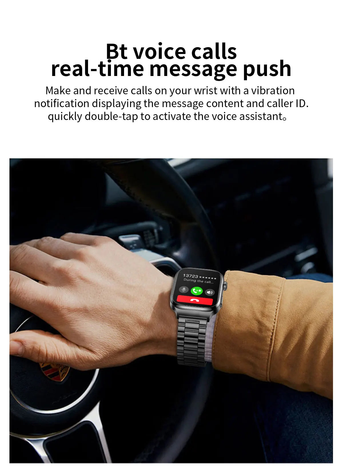 2026 Nuovo Misurazione Accurata Salute Smart Watch ECG + PPG Acido Urico Pressione Sanguigna Lipidi Nel Sangue Chiamata BT Smartwatch Per Le Donne Degli Uomini