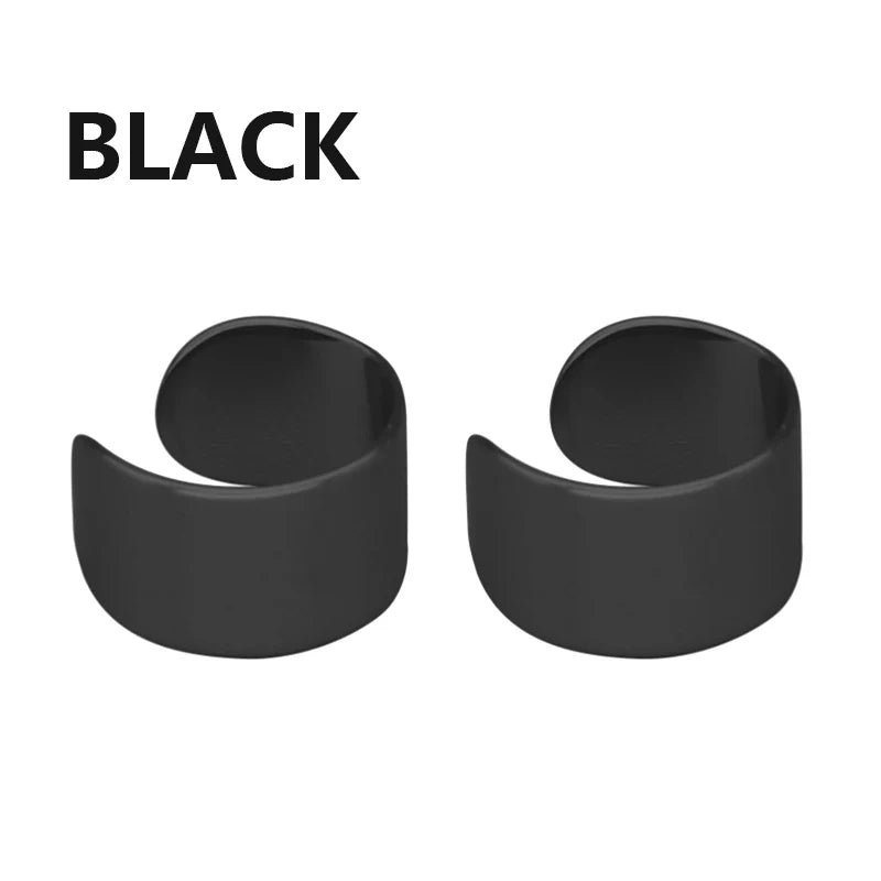 1/16 paia di orecchini a bottone magnetici da uomo in acciaio inossidabile con croce Non penetrante orecchini a cerchio Unisex CZ Magnet Clip on Earring