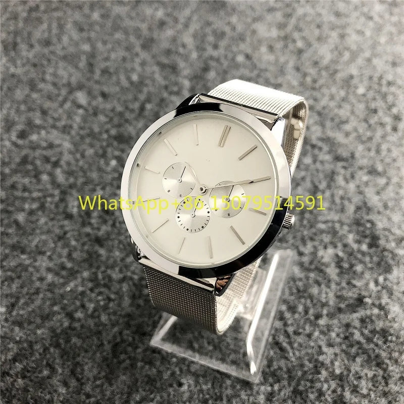 Nuovi orologi da polso da donna in acciaio inossidabile, orologi al quarzo da donna, orologi eleganti da donna di marca di lusso, orologi da donna