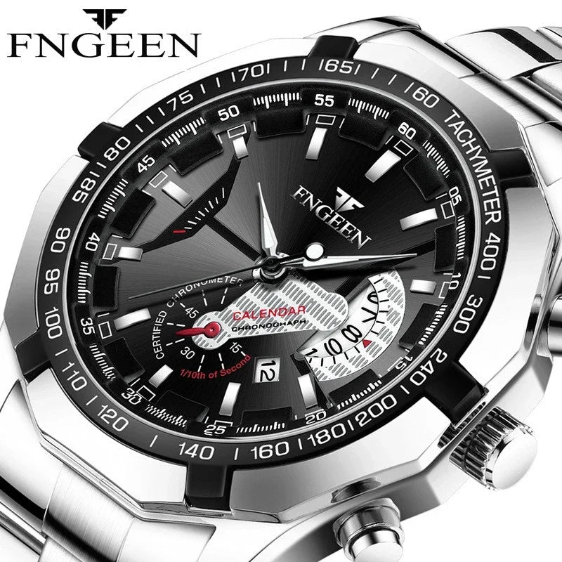 2024 Top Brand di Lusso Orologio di Moda Casual Militare Al Quarzo Sport Orologio Da Polso In Acciaio Pieno Impermeabile Orologio da Uomo Relogio Masculino