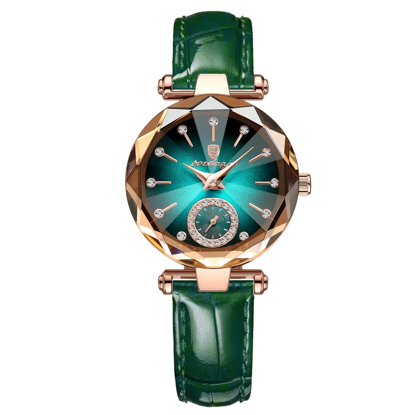 POEDAGAR Orologi al quarzo da donna eleganti di lusso Orologio impermeabile in acciaio inossidabile per donna Orologio da polso da donna alla moda casual reloj