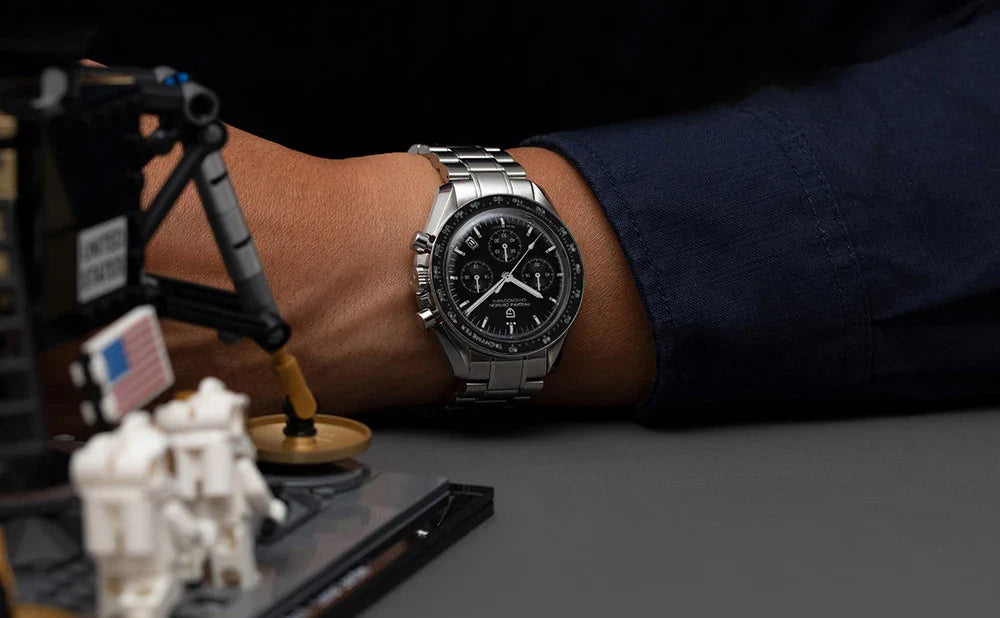 Nuovo Orologio da Uomo PAGANI DESIGN Golden Moon 2026, Orologio al Quarzo di Lusso, Cronografo Sportivo, Vetro Zaffiro AR, Impermeabile, Regalo