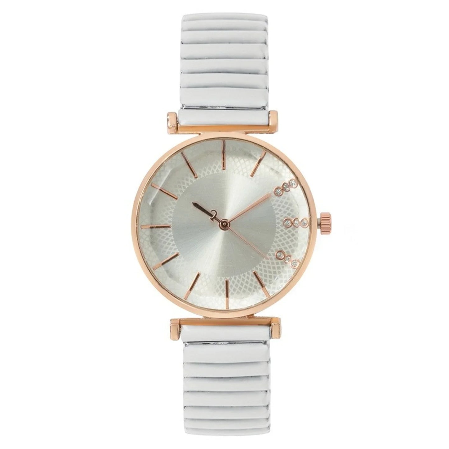 Orologio al quarzo da donna in cristallo semplice blu tesoro di lusso Orologio casual con cinturino elasticizzato in acciaio inossidabile Orologio da donna alla moda