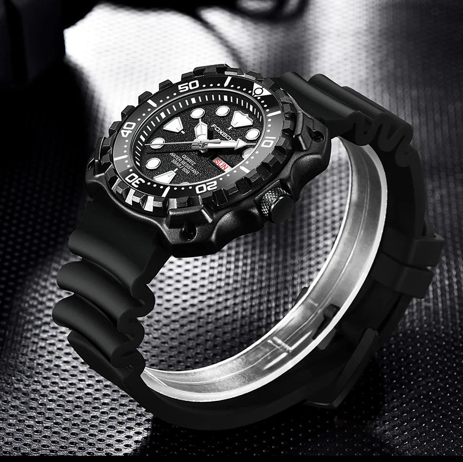 Orologio da uomo LIGE 2026 alla moda, orologio sportivo di lusso con quadrante grande, impermeabile, luminoso, al quarzo, con datario, per uomo, marca Foxbox