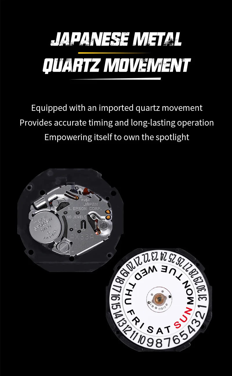 NAVIFORCE Creativo cinturino in TPU orologio da polso maschile moda sportiva 3ATM quarzo impermeabile giorno e data display orologi da uomo Reloj Hombre