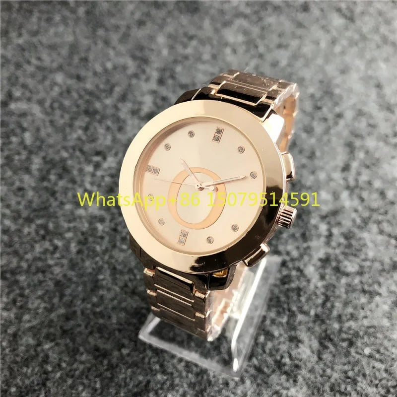 Nuovi Orologi da Donna di Lusso, Moda, Calendario, Acciaio Inossidabile, Quarzo, Orologi da Polso da Donna, Reloj Mujer, Best Seller, Montre